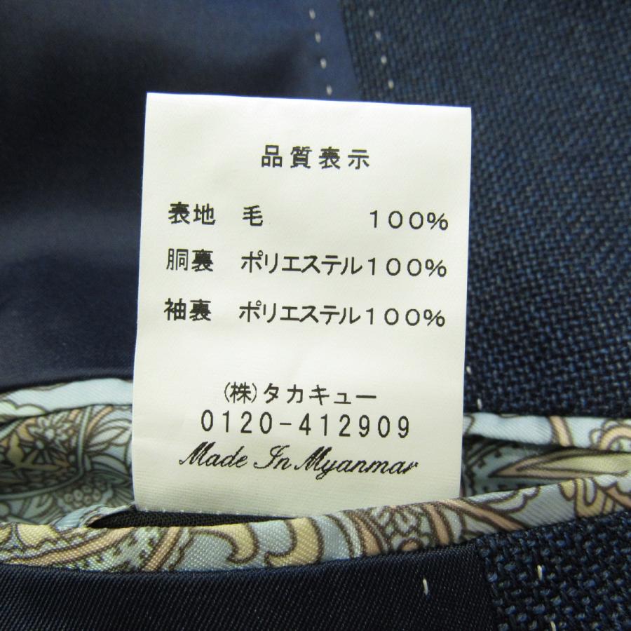 TAKA-Q（タカキュー） 新品同様 伊REDA社製ICESENSE生地 メンズ