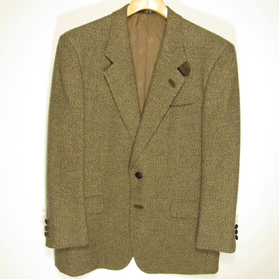 DAKS（ダックス） 美品 メンズ ツイード テーラード ジャケット BB6
