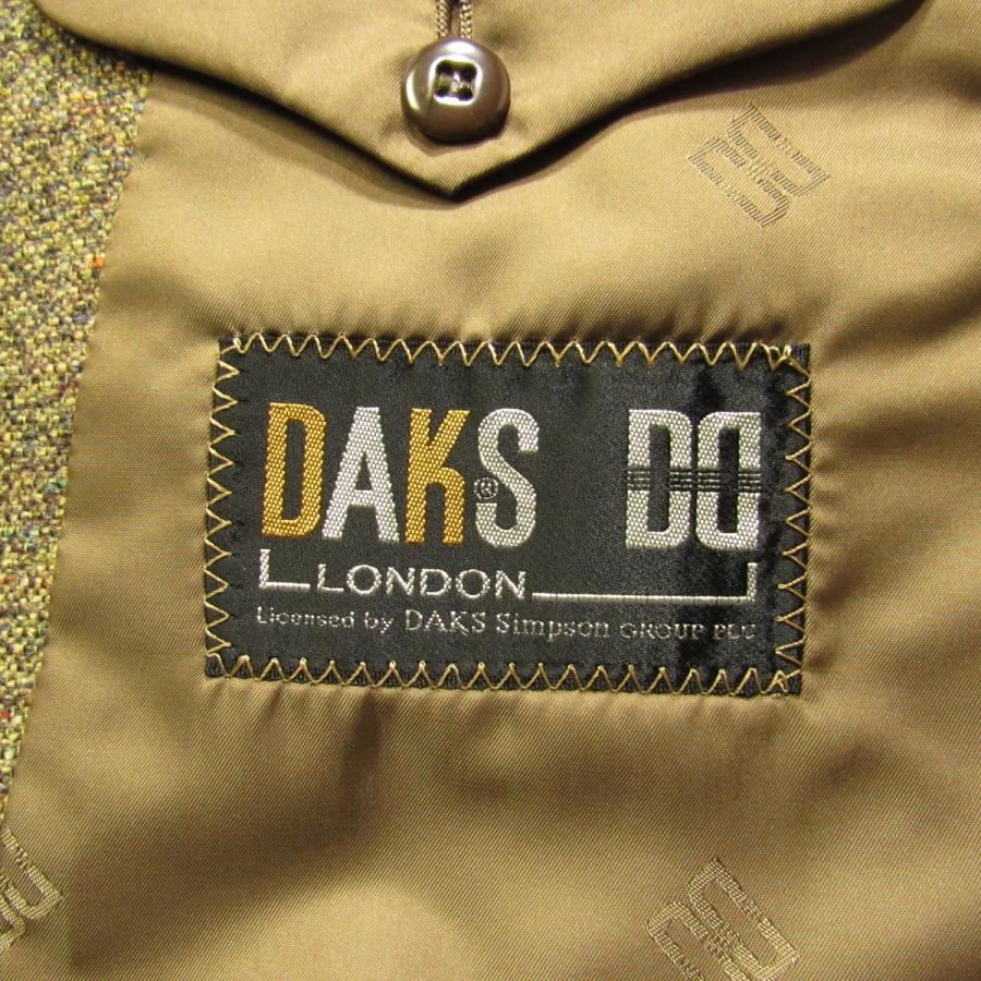 DAKS（ダックス） 美品 メンズ ツイード テーラード ジャケット BB6