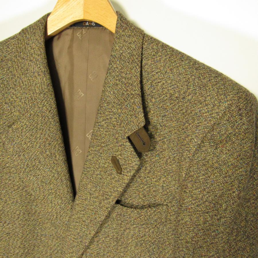 DAKS（ダックス） 美品 メンズ ツイード テーラード ジャケット BB6