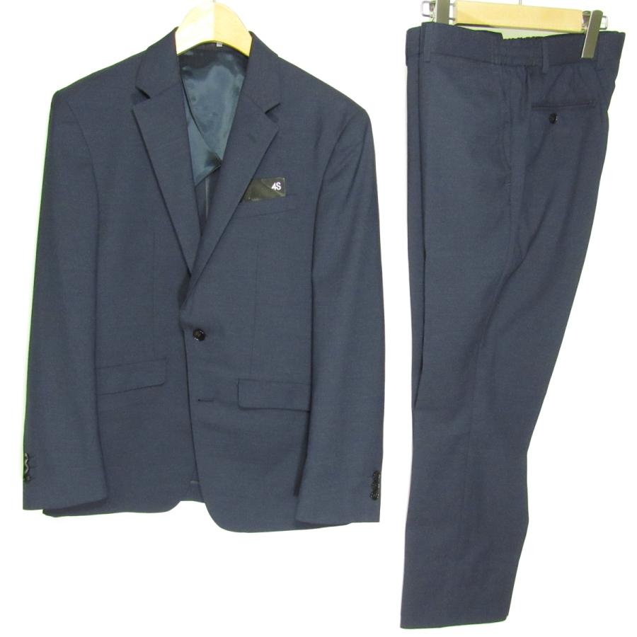 SUIT SELECT 新品同様 定価3.9万 スーツセレクト メンズ ネイビー