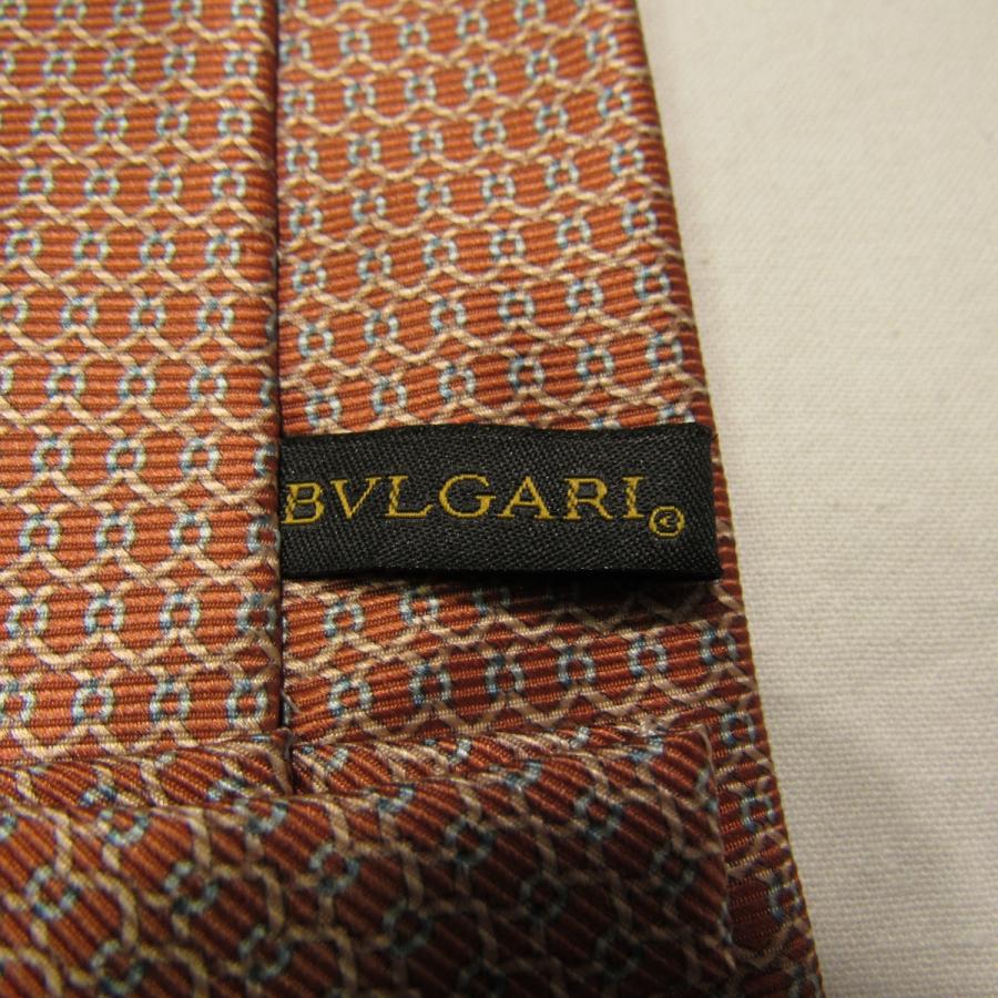 BVLGARI（ブルガリ） 新品同様 イタリア製 大剣幅8.5cm セッテピエゲ