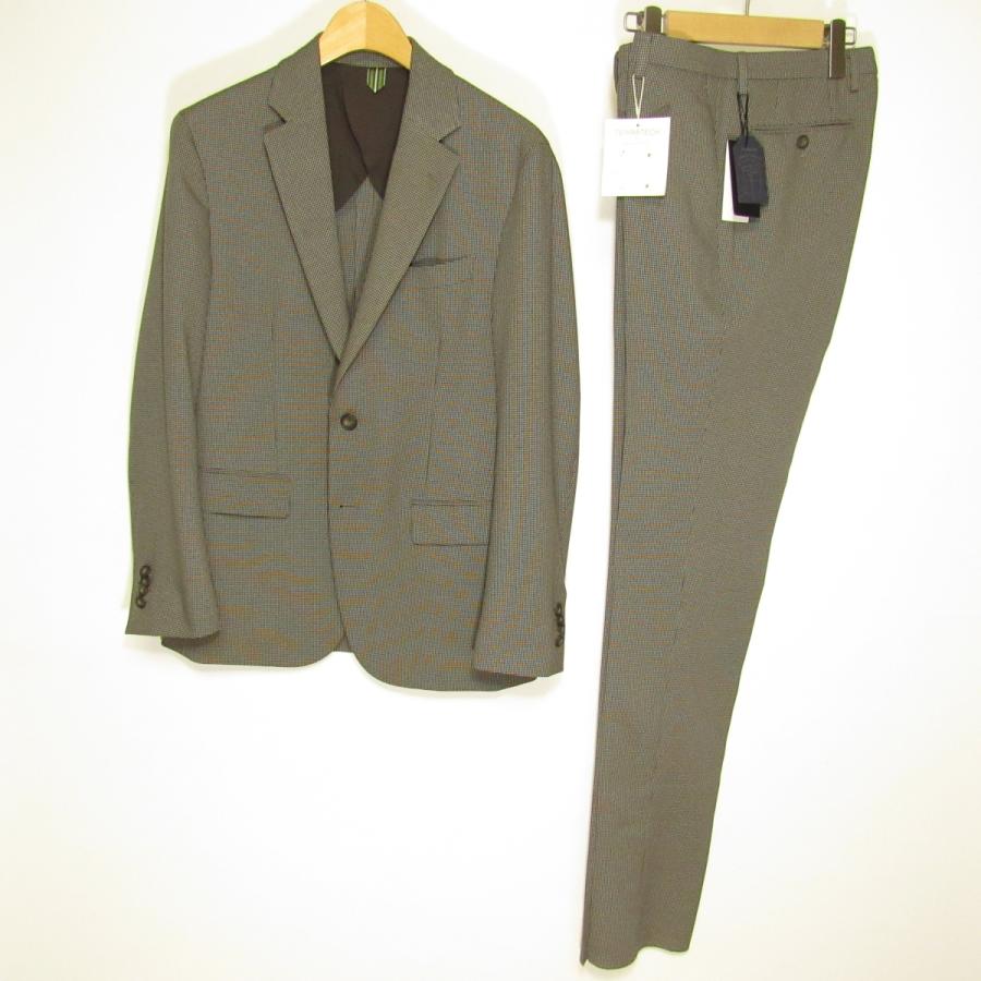 スーツ　上下　スーツカンパニー　新品　グレー　ウォッシャブル SUIT SQUARE（スーツスクエア） スーツカンパニー COMMUTECH メンズ