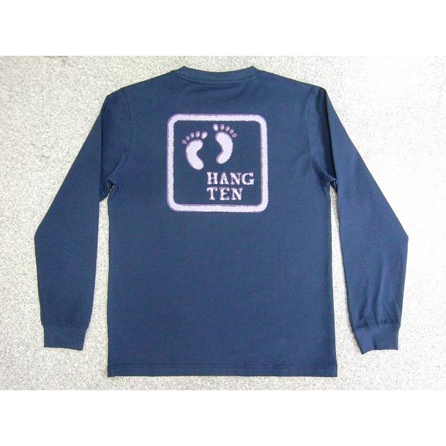 高品質の激安 Hangten Tシャツ ハンテン 長袖tシャツ メンズ レディース アメカジ サーフ アウトドア ロゴｔ 足跡 フット 大人 カジュアル ブランド かっこいい メール便可能 Simbcity Net