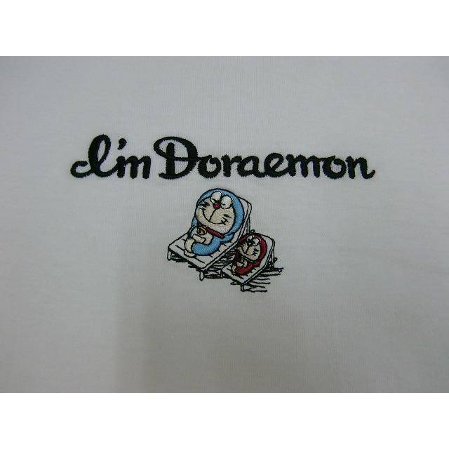 ドラえもん ｔシャツ ドラエモン 半袖ｔシャツ メンズ レディース ロゴｔ ワンポイント刺繍 Im Doraemon ロゴ刺繍 アニメ キャラクター グッズ 夏 メール便可 b Hit Styleヤフーショップ 通販 Yahoo ショッピング