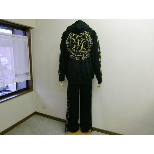 【IN】ジャージ　パーカー　セット【中古品】 セール】 【セットアップ対応】レーヨンナイロンストレッチ