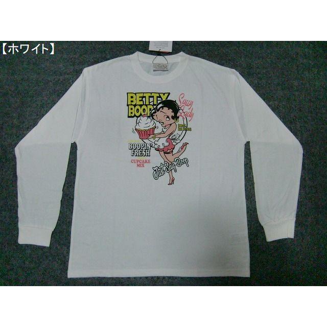 ベティーブープ Ｔシャツ Betty Boop 長袖Ｔシャツ メンズ レディース アメカジ バイカー ベティーちゃん ロゴT ロンT かわいい メール便送料無料 ゆったり | BETTY BOOP