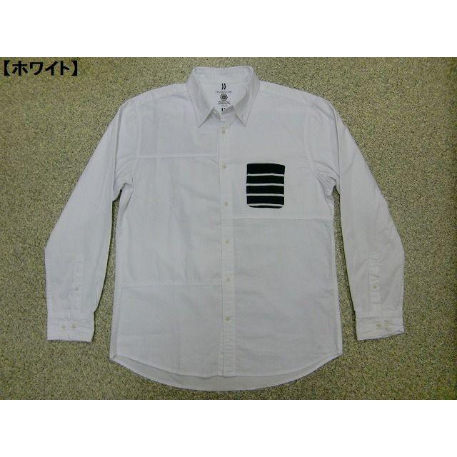 シャツ メンズ アメカジ きれい カジュアル 長袖シャツ ポケット ボーダー 切り替え 白シャツ 春 新作 Hit Styleヤフーショップ 通販 Yahoo ショッピング