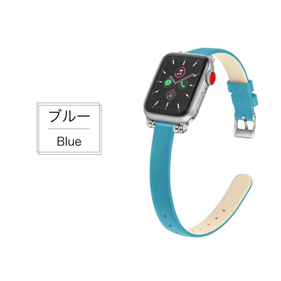 Apple watch 9 8 バンド おしゃれ 女性 革 レザー レディース アップルウォッチ ベルト SE 第2世代 第1世代 series 7 6 5 4 3 2 1 44mm 45mm 40mm 41mm 38mm｜hitsujyuhin-kobo｜08