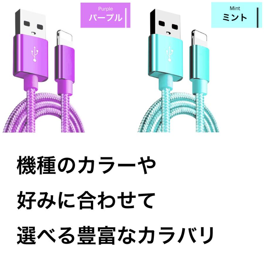iPhone 充電ケーブル ケーブル ライトニングケーブル 急速充電