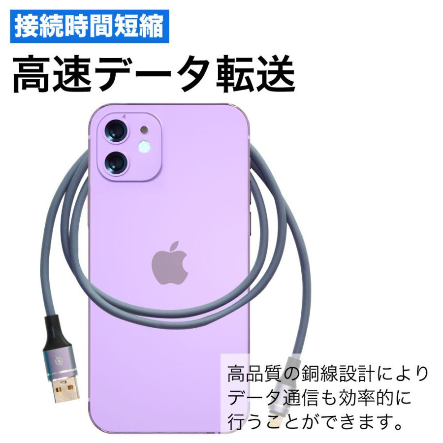 iPhone 充電ケーブル ライトニングケーブル 急速充電 アイフォン 耐久 