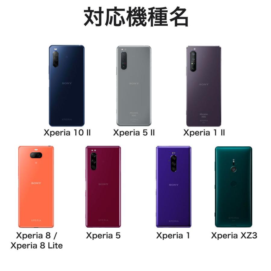 Xperia 5 II ケース クリア 耐衝撃 10 8 lite 1 XZ3 カバー 5II 10II