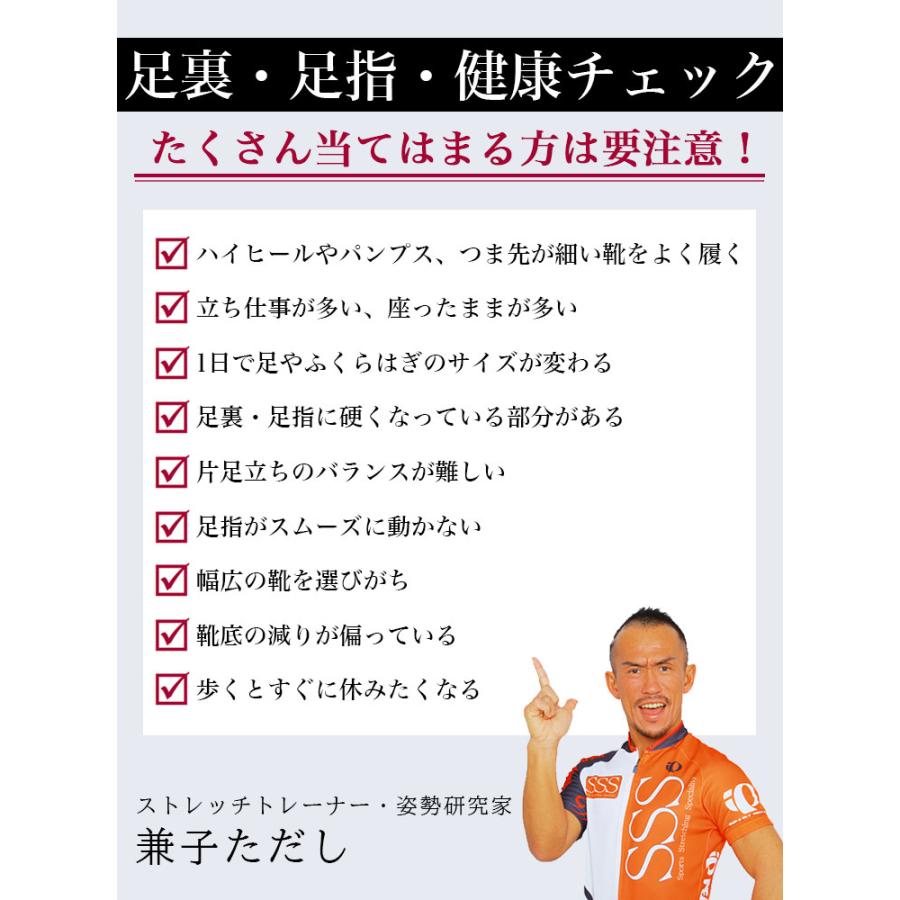 SSS 兼子ただし監修美姿勢サンダル S美フット ABC朝日放送 日本 SSS 兼子ただし監修美姿勢サンダル S美フット ABC朝日放送 日本