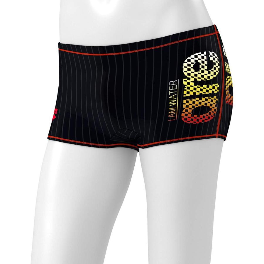 Arena アリーナ Toughsuit トレーニング用水着 メンズ ショートボックス Sar 0103 Bkrd Kブラック ブラック レッド M Sport365 Ge