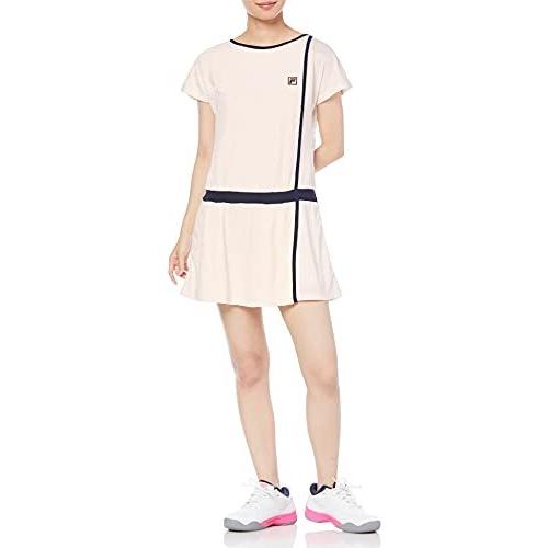 新発売 L オフホワイト レディース Vl2397 ワンピース テニススカート テニス フィラ ウエア Affaires Sociales Gouv Cg