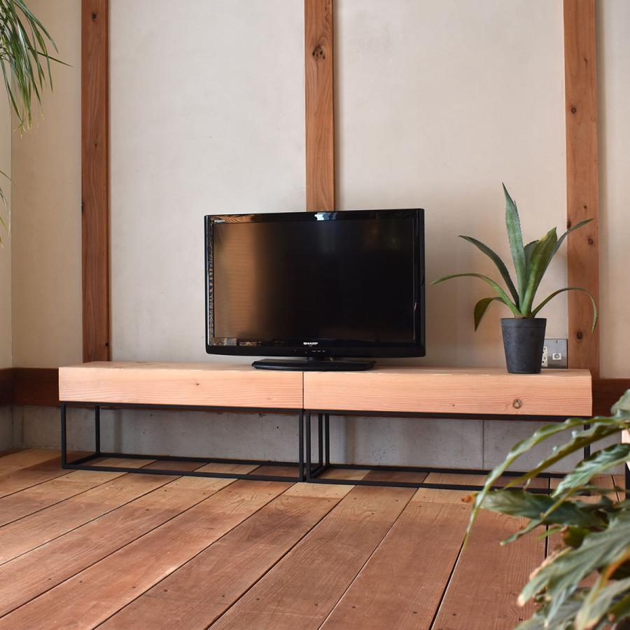 HITTITE]テレビボード 幅90cm×2台 天板が分厚い