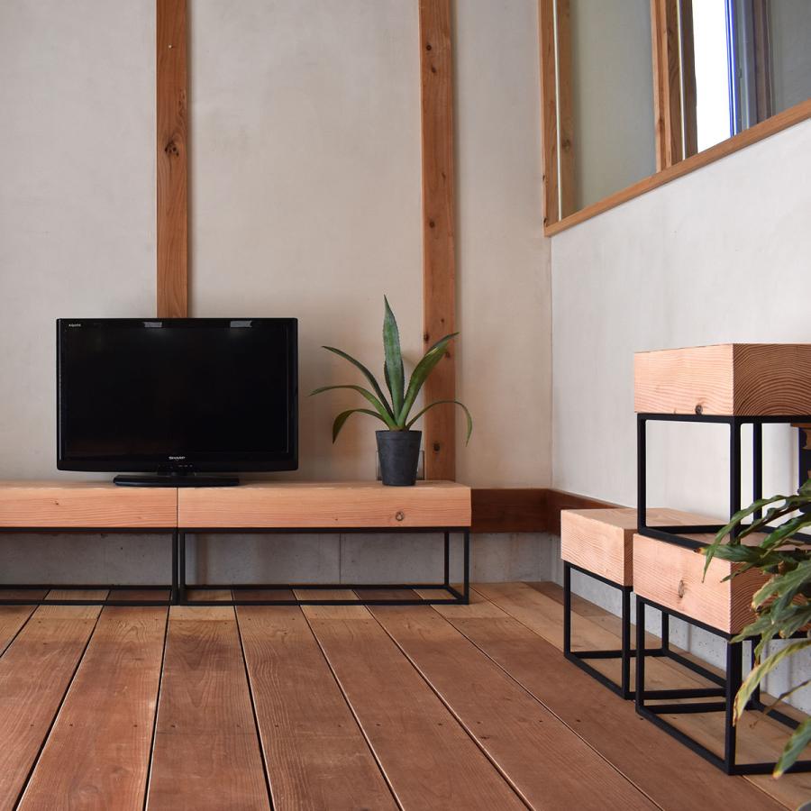 HITTITE]テレビボード 幅90cm×2台 天板が分厚い