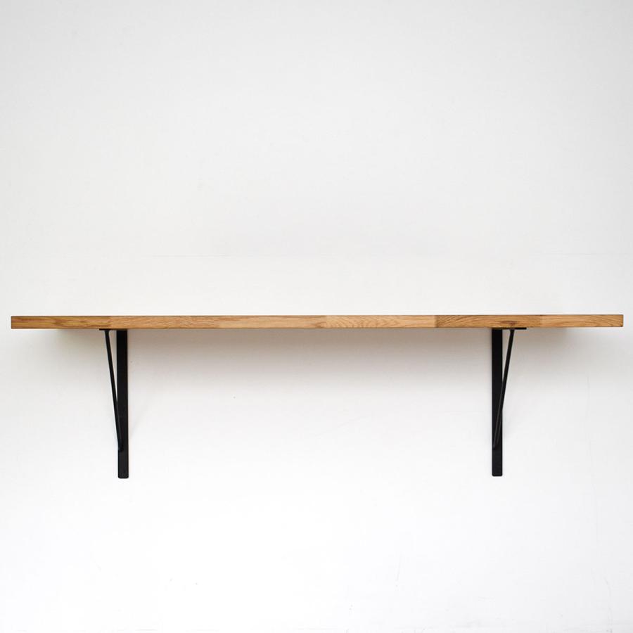 木製天板 机 壁付け ナチュラル デスク 脚なし おしゃれ DIY