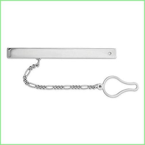 高質で安価 Fb Jewels Solid 925 Sterling Silver Rhodium Plated Cubic Zirconia Cz Tie Clip 並行輸入品 B07knbffvv ヒワシノ輸入雑貨 通販 Yahoo ショッピング 春バーゲン Skylanceronline Com