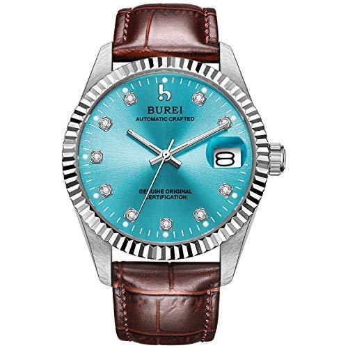 総合ランキング1位 海外限定 Burei Men S Modern Automatic Watch Blue Dial Calendar Date Display Sapphire Crystal Lens Brown Leather Strap B07vpp78x9 ヒワシノ輸入雑貨 通販 Yahoo ショッピング お客様満足度no 1 Www Skylanceronline Com