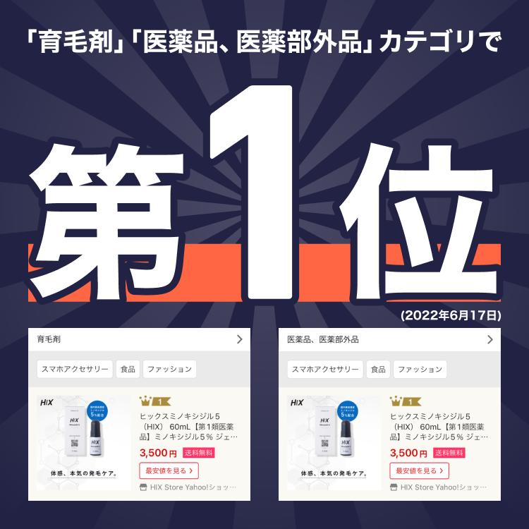 HIX（ヒックス） ミノキシジル 5% ミノキシジル 5 60mL 2本 セット 発