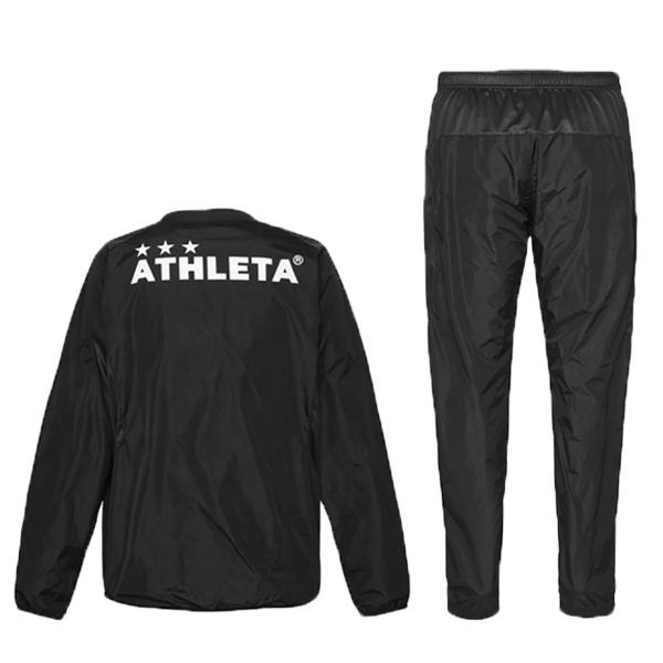 ATHLETA アスレタ ジュニア ピステスーツ 02404J-BLK サッカー フットサル｜hiyamasp｜02