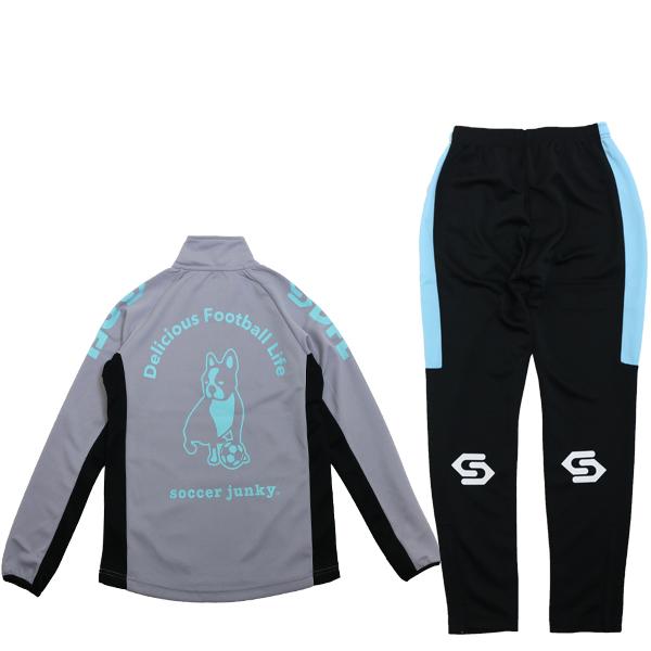 SoccerJunky サッカージャンキー　DRYスウェット　トレーニングウエア SoccerJunky(サッカージャンキー) トレーニング上下「フットサル