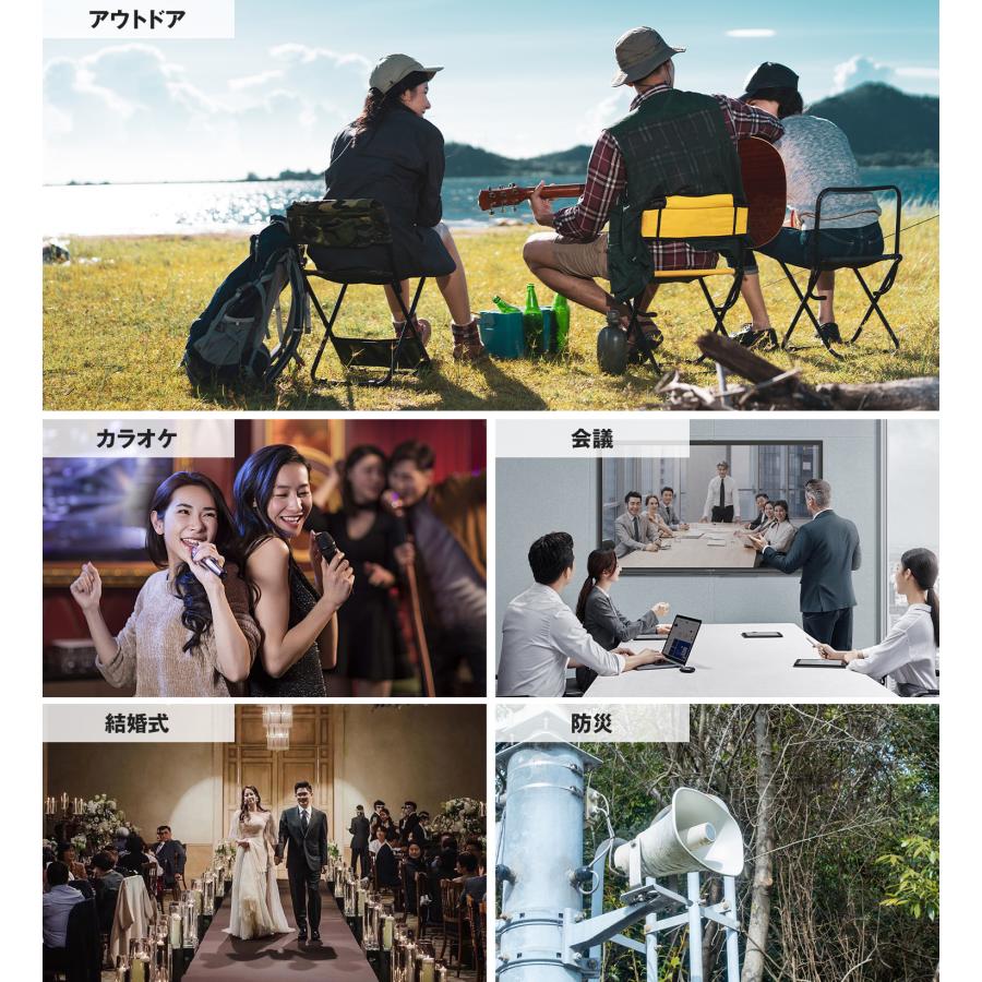 スピーカーセット 拡声器 充電式 TFカード/USB/AUX/スマホ対応