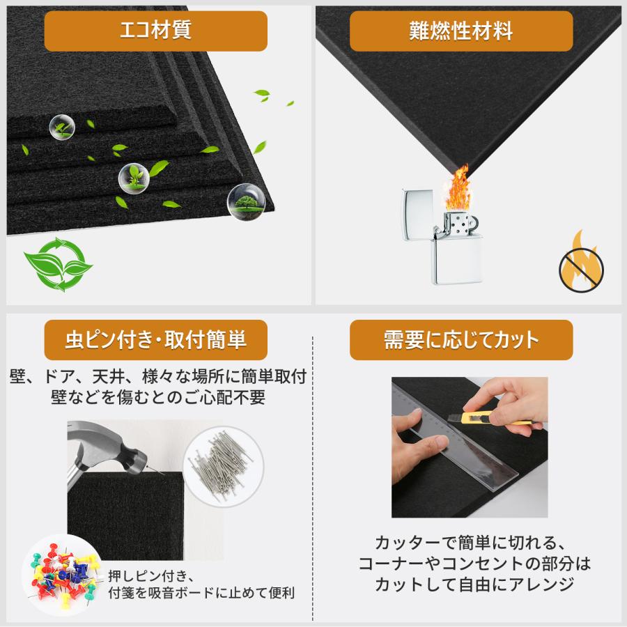 吸音材 200kg/m^3 高密度 吸音ボード 吸音対策 室内装飾 楽器 吸音材 200kg/m^3 高密度 吸音ボード 吸音対策 室内装飾 楽器