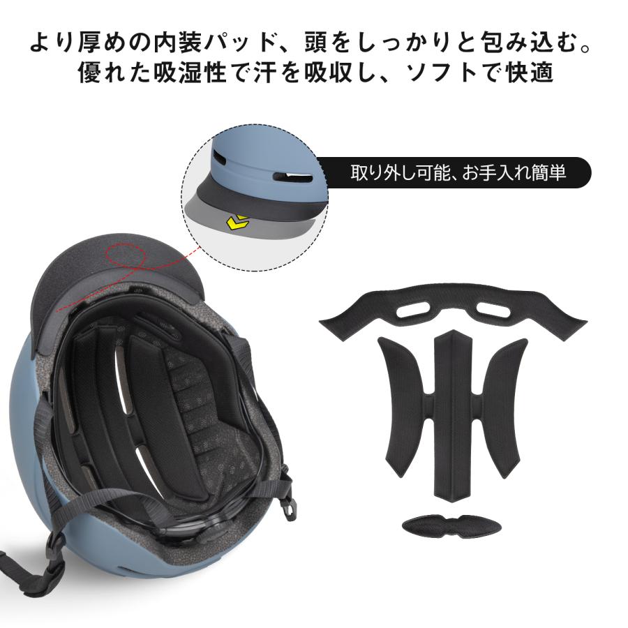 自転車ヘルメット つば付き 高通気性 軽量 耐衝撃 男女兼用 自転車ヘルメット つば付き 高通気性 軽量 耐衝撃 男女兼用