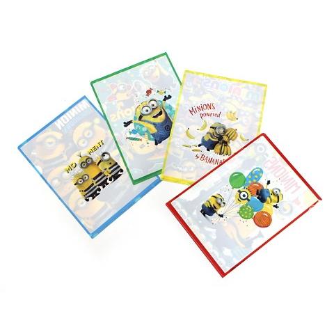 ミニオンズ L型 A4ファイル クリアファイル 事務 書類 整理 文房具 