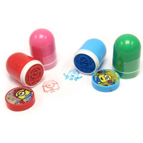 ミニオンズまる円筒スタンプ 15種類柄1セット ミニオン文房具スタンプはんこ 日吉屋書店 通販 Yahoo ショッピング