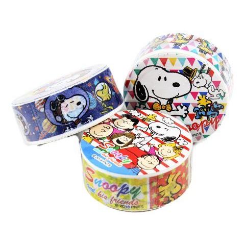 スヌーピー　マスキングテープセット SNOOPY スヌーピー マスキングテープ 12種類1セット 文房具 : 日