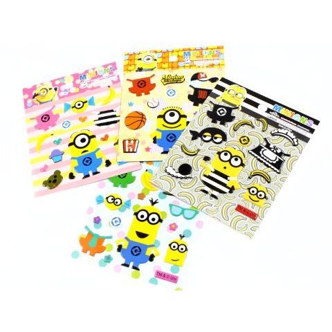 MINIONS（ミニオンズ） 着せ替えシール 4種1セット ミニオン