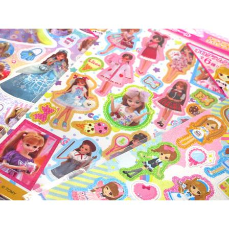 1980年代　小学館　付録　人気者シール　ゾイド、ドラえもん、リカちゃん、など 1980年代 小学館 付録 人気者シール ゾイド、ドラえもん、リカ