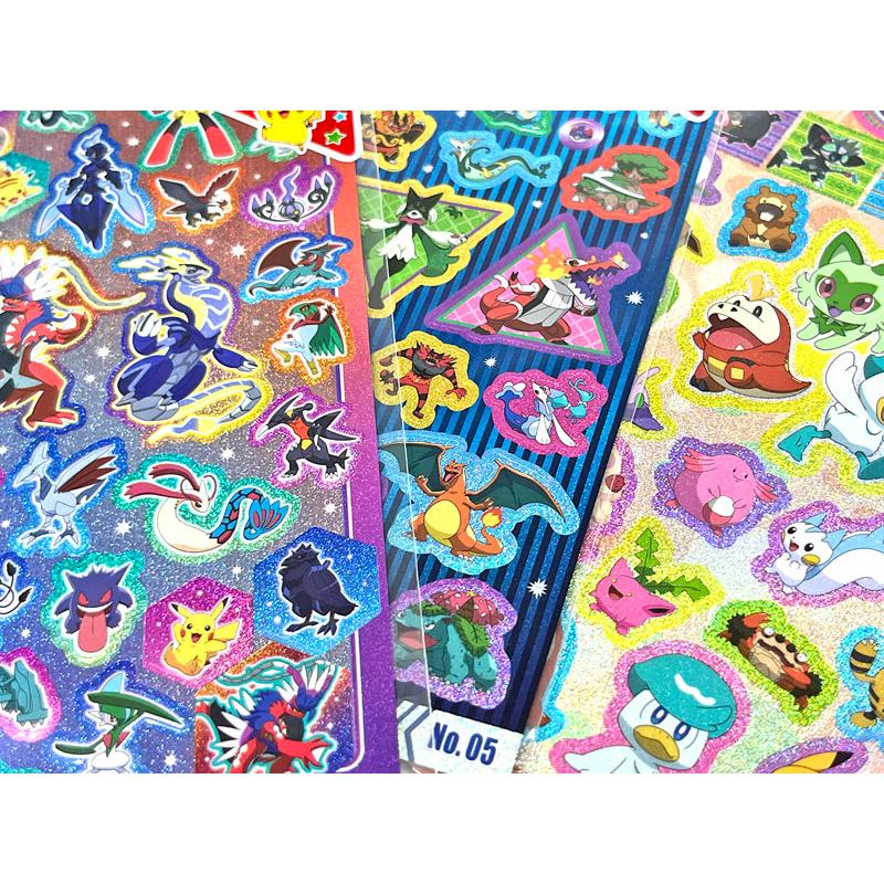 Pokemon ポケットモンスターキラッとシール2 6種類柄1セット Pokemon ポケットモンスターキラッとシール2 6種類柄1セット