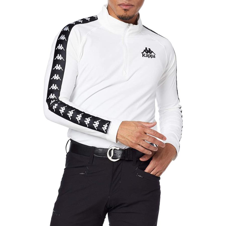 お歳暮 カッパゴルフ ハーフジップ長袖シャツ Kappa Golf Banda メンズ Wt 日本 L 日本サイズl相当 再再販 Www Technet 21 Org