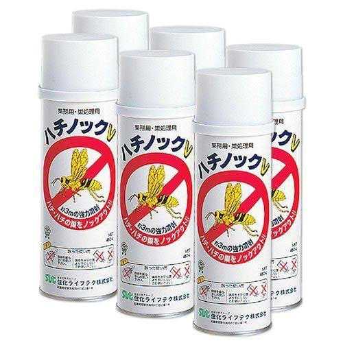 人気no 1 本体 スズメバチ駆除殺虫剤 ハチノックv 480ml 6本 ケース 代引不可 Zoetalentsolutions Com
