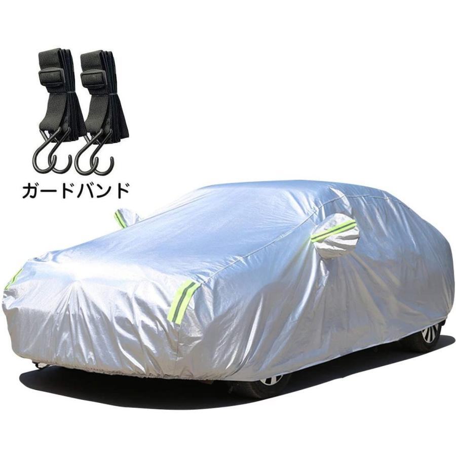 格安 Linfen ボディカバー 車カバー 5層構造 裏起毛タイプ 防水防塵防輻射紫外線 カーカバー 汎用 サイズ 台風 黄砂 対策 軽 Suv 最先端 Turningheadskennel Com