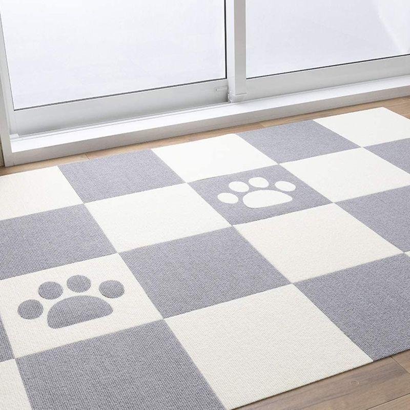 国内正規品 タイルカーペット ペット用 撥水 カーペット タイルマット 滑り防止 犬用 ズレない 床に吸着 ペットマット 4mm 30x30cm 30枚 冷暖房器具 空調家電