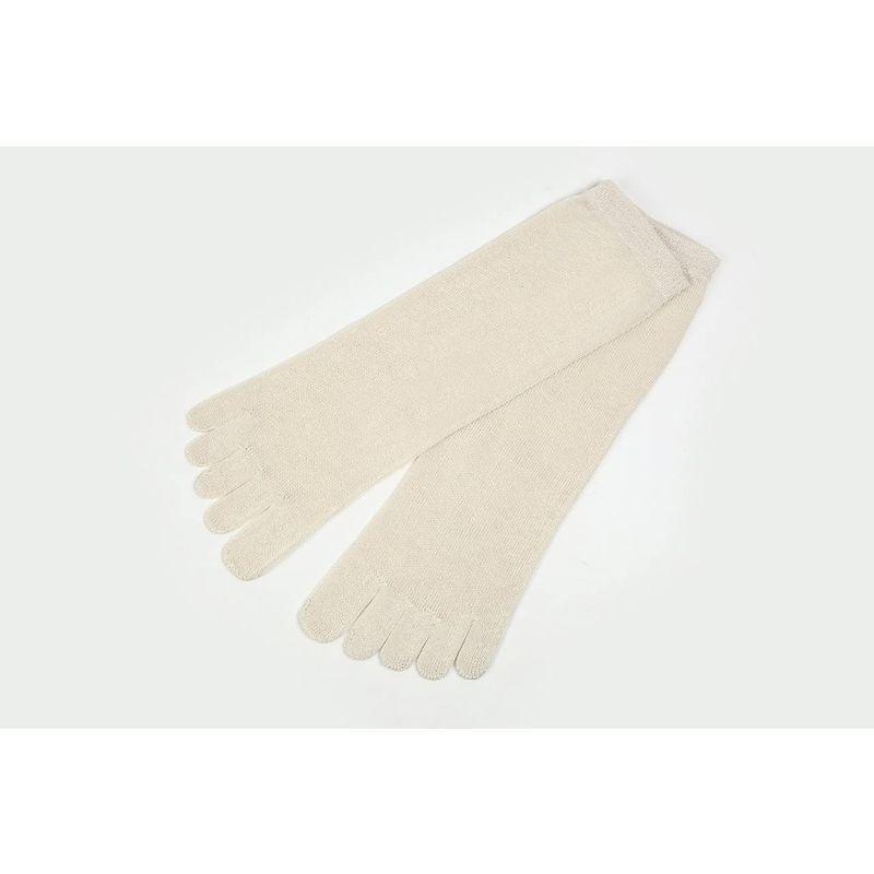 Utatane 冷えとり靴下 大人用 シルク100 お得３足セット 5本指ソックス 以上節約