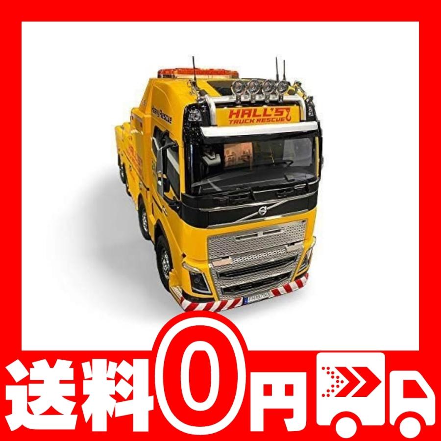 タミヤ 1/14 電動RCビッグトラックシリーズ No.62 1/14 ボルボ FH16 グローブトロッター 750 8x4 レッカートラッ