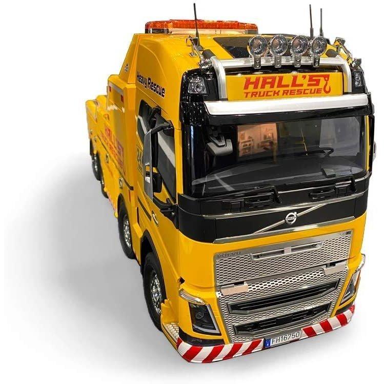 タミヤ 1/14 電動RCビッグトラックシリーズ No.62 1/14 ボルボ FH16 グローブトロッター 750 8x4 レッカートラッ