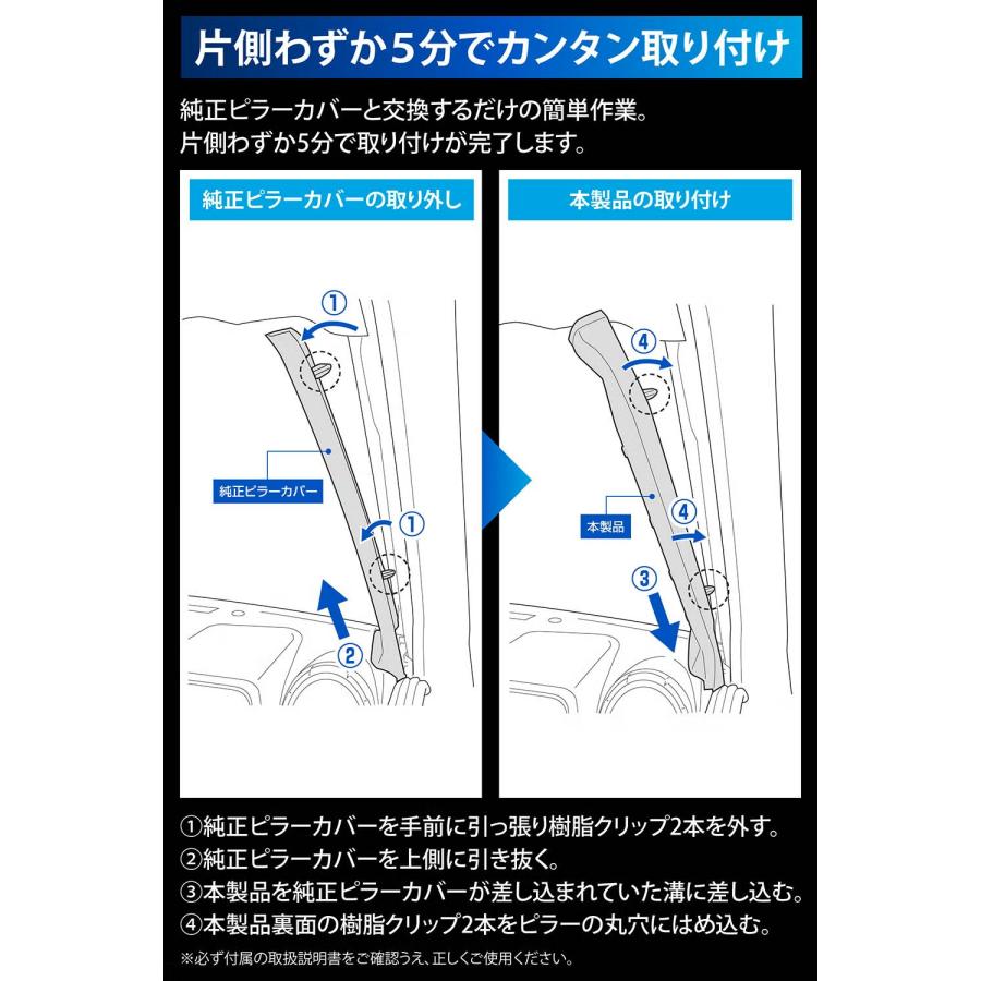 送料無料！(定形外大発送) Carmate(カーメイト) ジムニー専用 Aピラー