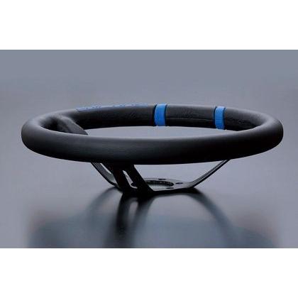 美品！ MOMO モモ ドリフティング DRIFTING 33パイ ブルー 正規輸入品】MOMO ステアリング ドリフティング 33パイ ブルーステッチ