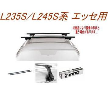 送料無料！INNO キャリアセット スクエアベース ダイハツ L235S/L245S 