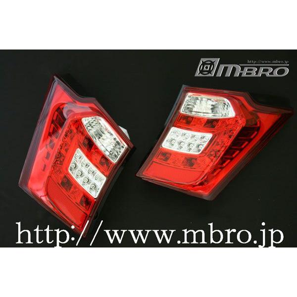 送料無料!MBROエムブロサンダーLEDテールランプ レッドレンズ【GB3フリード用 】｜hkbsports