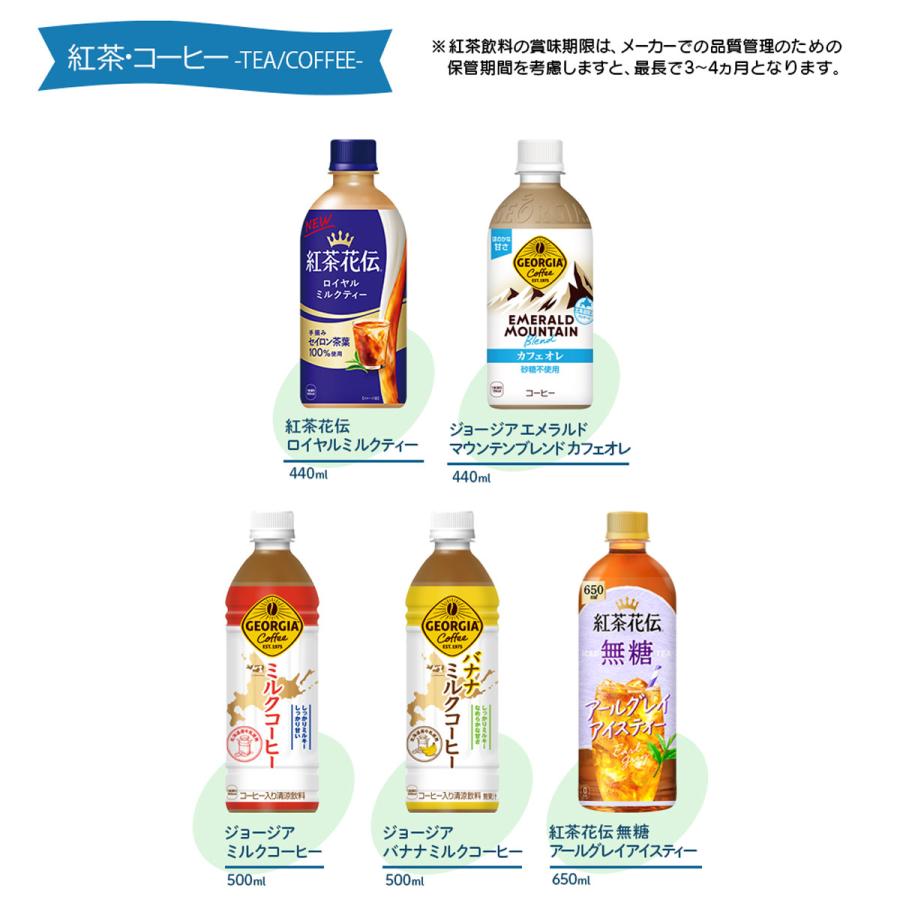 ●2/15は条件達成で最大P30%●コーラ お茶 コーヒー ペットボトル コカコーラ社 500ml 650mlPET 24本入各種 選べる 2箱 48本 送料無料　 | Coca Cola | 03