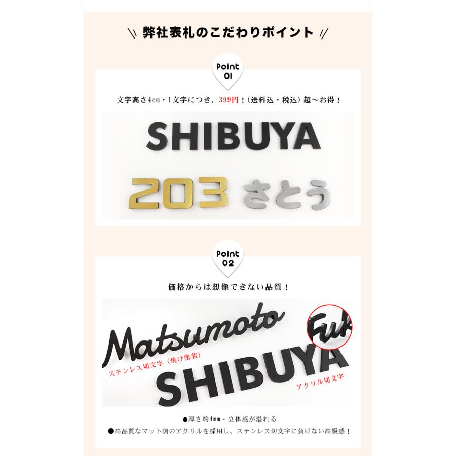 充実の品 オフィス表札 アパート 表札激安 会社プレート 切文字 おしゃれ ネームプレート 玄関 アクリル表札 フォント11種 カラー5色 Discoversvg Com