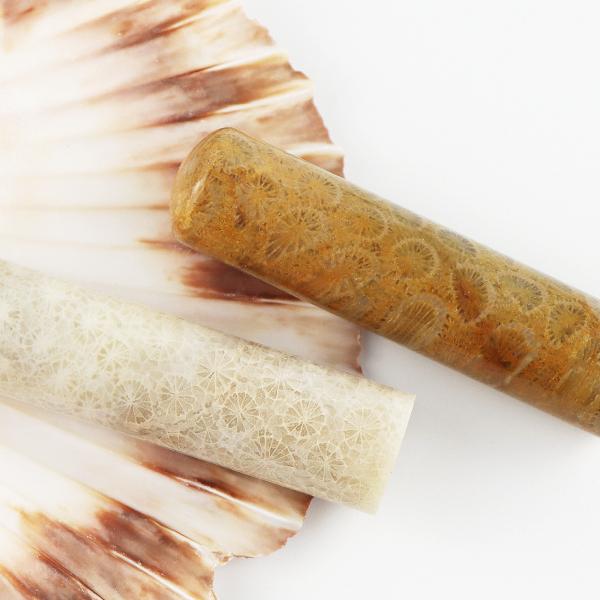 開運 水晶印鑑・宝石印鑑・珊瑚 3月の誕生石 サンゴ 女性実印